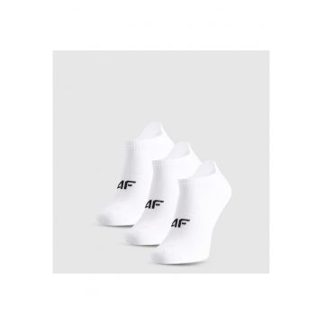 Sosete sport copii  3-pack - alb - 35-37