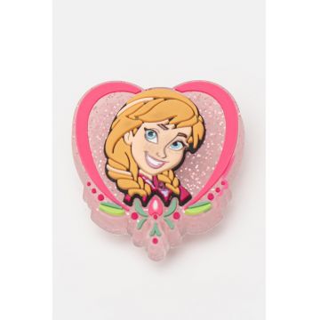 Talisman cu model tematic Frozen Jibbitz - Roz deschis/Maro deschis