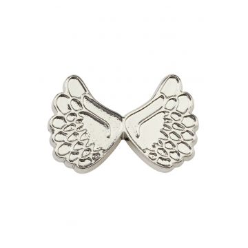 Talisman in forma de aripi Jibbitz™ - Argintiu