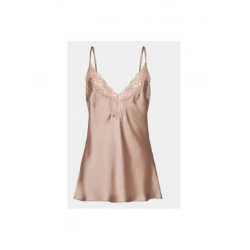 Camasa de noapte dama -  302993277 - Poliester/Poliamida - Bej