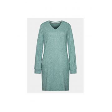 Camasa de noapte dama -  302994069 - Viscoza/Poliester - Verde