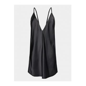 Camasa de noapte dama -  302999187 - Poliamida - Negru - Negru