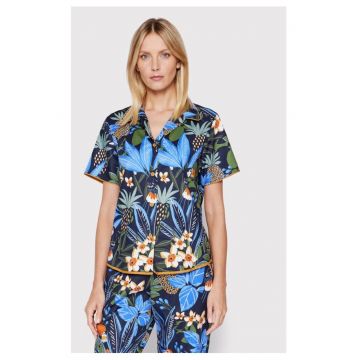 Camasa pijama dama -  70476 - Bumbac - Multicolor