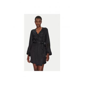 Halat dama -  304888168 - Modal/Viscoza - Negru - Negru