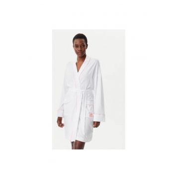 Halat dama -  305145642 - Bumbac/Viscoza - Alb - Alb