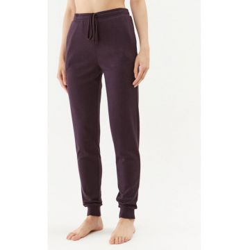 Pantaloni de pijama dama -  303303525 - Viscoza/Poliester - Albastru