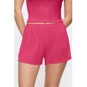 Pantaloni scurti de pijama Aura Spotlight - Roz zmeuriu