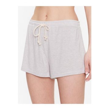 Pantaloni scurti de pijama dama -  301704416 - Modal - Gri - Gri