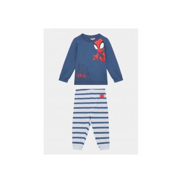 Pijama baieti -  303319854 - Bumbac - Albastru - Albastru