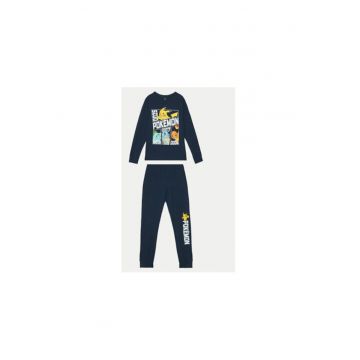 Pijama copii -  304718939 - Bumbac - Albastru - Albastru