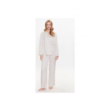 Pijama dama -  302912919 - Viscoza - Alb