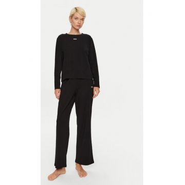 Pijama dama -  304324109 - Bumbac - Negru