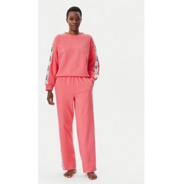 Pijama dama -  305145598 - Bumbac/Poliester - Roz