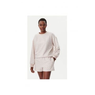 Pijama dama -  305145659 - Bumbac/Poliester - Bej