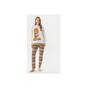 Pijama dama  37MW3P03I - Bumbac - Multicolor