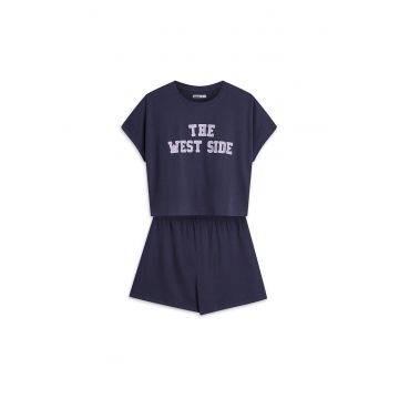 Pijama dama Mawest 1  Gri - Text