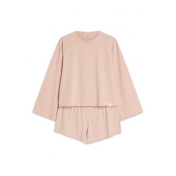 Pijama dama Ridley  roz prafuit - Uni