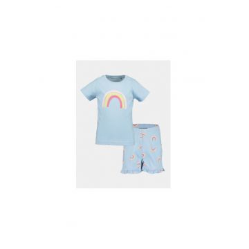 Pijama fete -  303573225 - Bumbac - 104 CM - Albastru