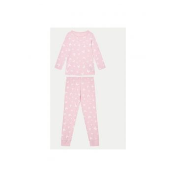 Pijama fete -  304434716 - Bumbac - Roz - Roz