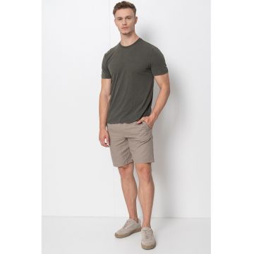 Tricou de pijama din bumbac - Verde inchis