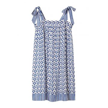 Camasa de noapte dama Alb-bleumarin Rekha  Diverse