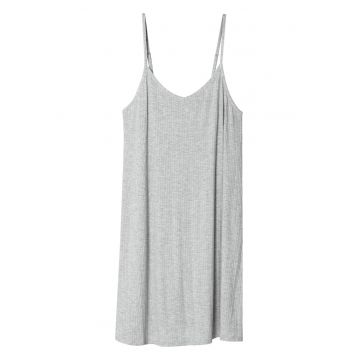 Camasa de noapte  viscoza gri deschis