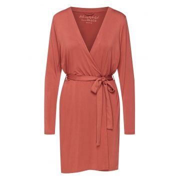 Halat de baie dama -  Viscoza - Maro