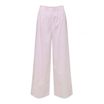 Pantaloni pijama dama -  Bumbac - Roz