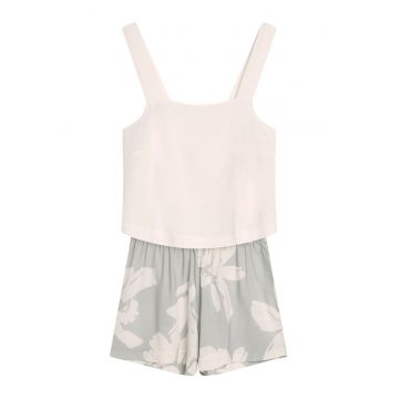 Pijama dama albastru turcoaz Roya