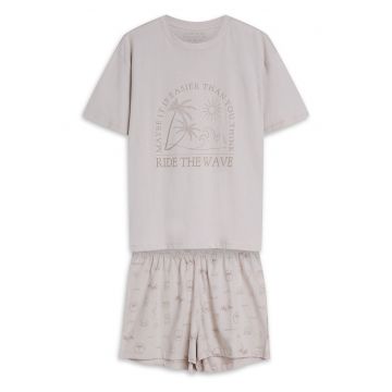 Pijama dama Nules  bej