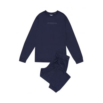 Pijamale barbati Kanyon -  Bumbac - Bleumarin