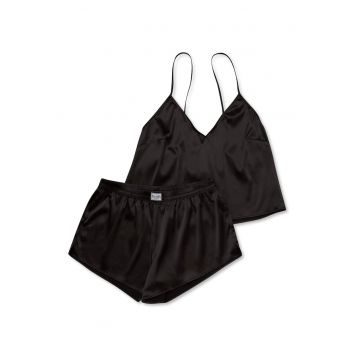 Pijamale de dama  elastan negru