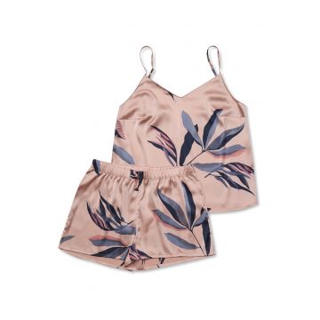 Pijamale de dama  satin roz