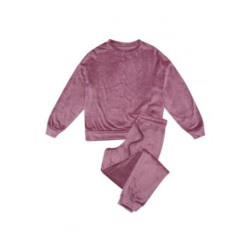 Pijamale de dama  velur mov