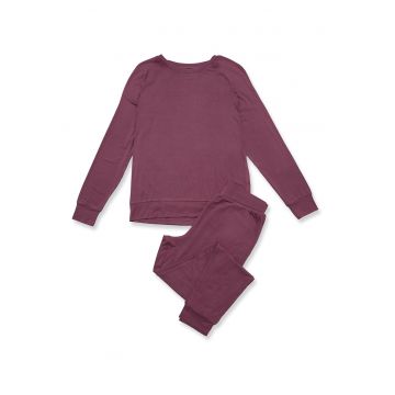 Pijamale de dama  viscoza elastan mov