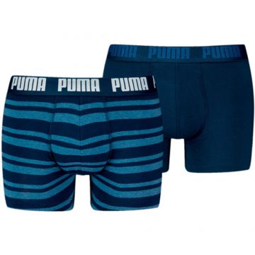 Boxeri barbati Puma Men Everyday Heritage Stripe Boxer 2p 93832602