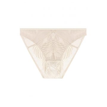 Chiloti de tip figi Nacre  Bej de nisip