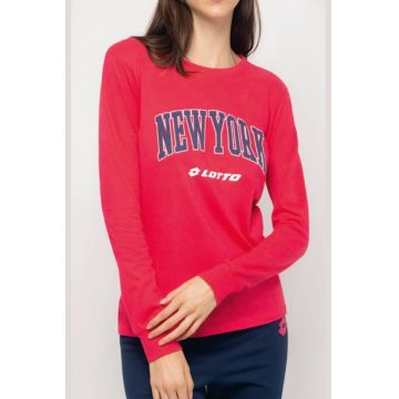 Pijama bumbac dama  LP5176 - Rosu