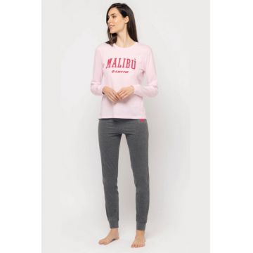Pijama bumbac dama  LP5176 - Roz