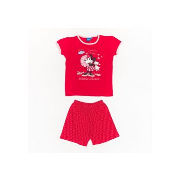 Pijama cu pantaloni scurti - fete - GPYJS4546 - Fucsia -