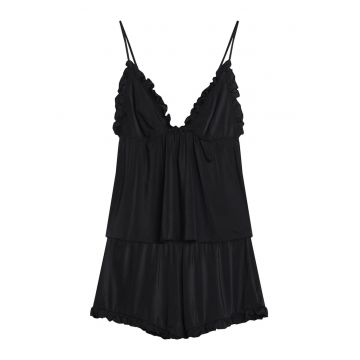 Pijama dama Allisia  Negru