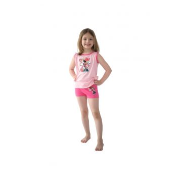 Pijama  - fete - de vara - doua piese - 2093(DIS3979) - Roz