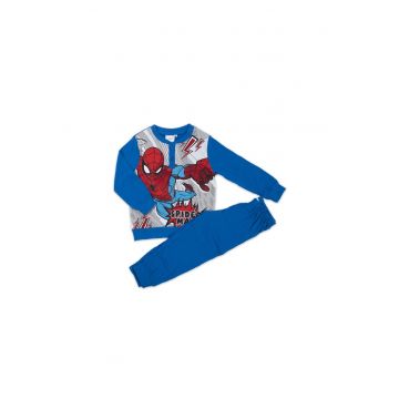 Pijama maneca lunga  SPI0271 - Albastru