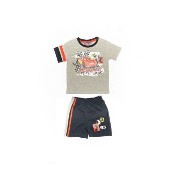 Pijamale baieti  - CARS1096B-R  - Rosu - Gri