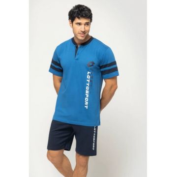 Pijamale Barbati -  LP1150 - Albastru