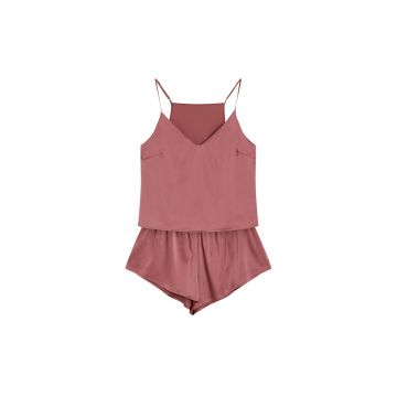 Pijamale de dama Jelly  violet-roz - Abstract