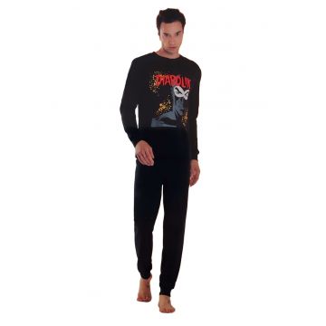 Pijamale lungi pentru barbati  8856 - Negru