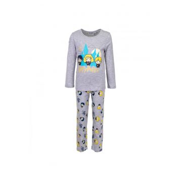 Pijamale lungi pentru copii  8994 - Gri
