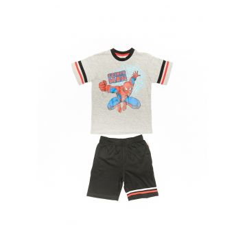 Pijamale  - Spider Man baieti  - SPD2597 - Gri