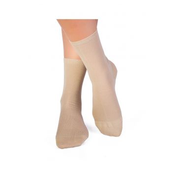 Sosete bambus BASIC Bej